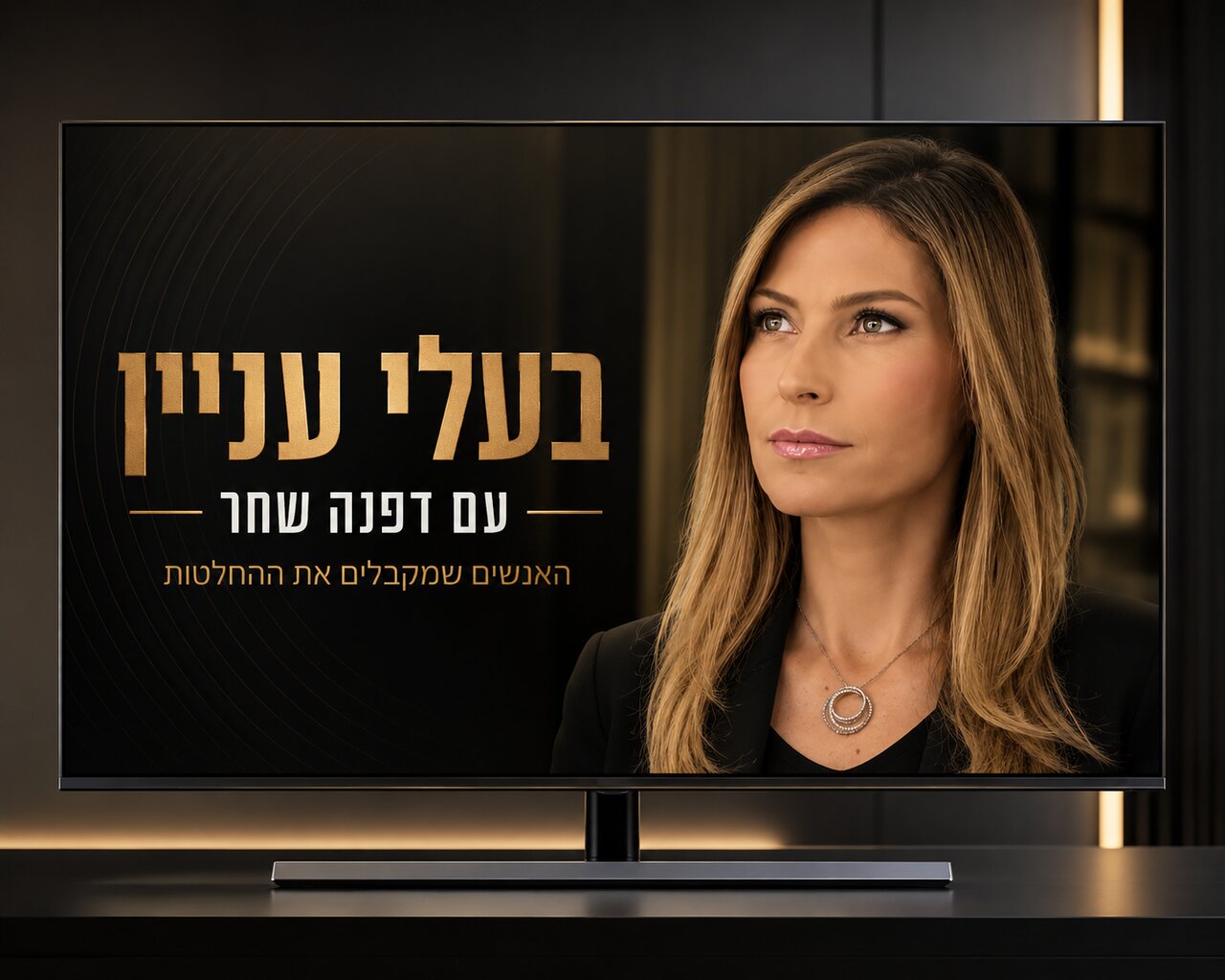 בעלי עניין – בהנחיית דפנה שחר